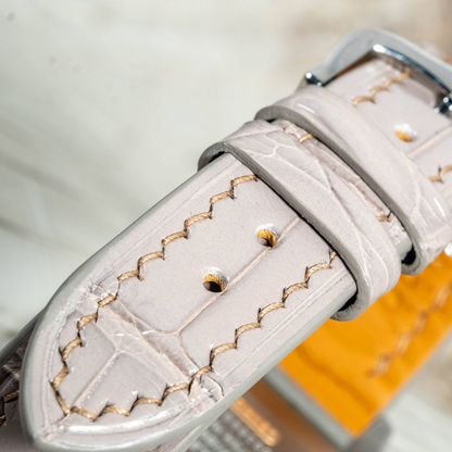 Alligator Leather Strap for Cartier Santos Dumont