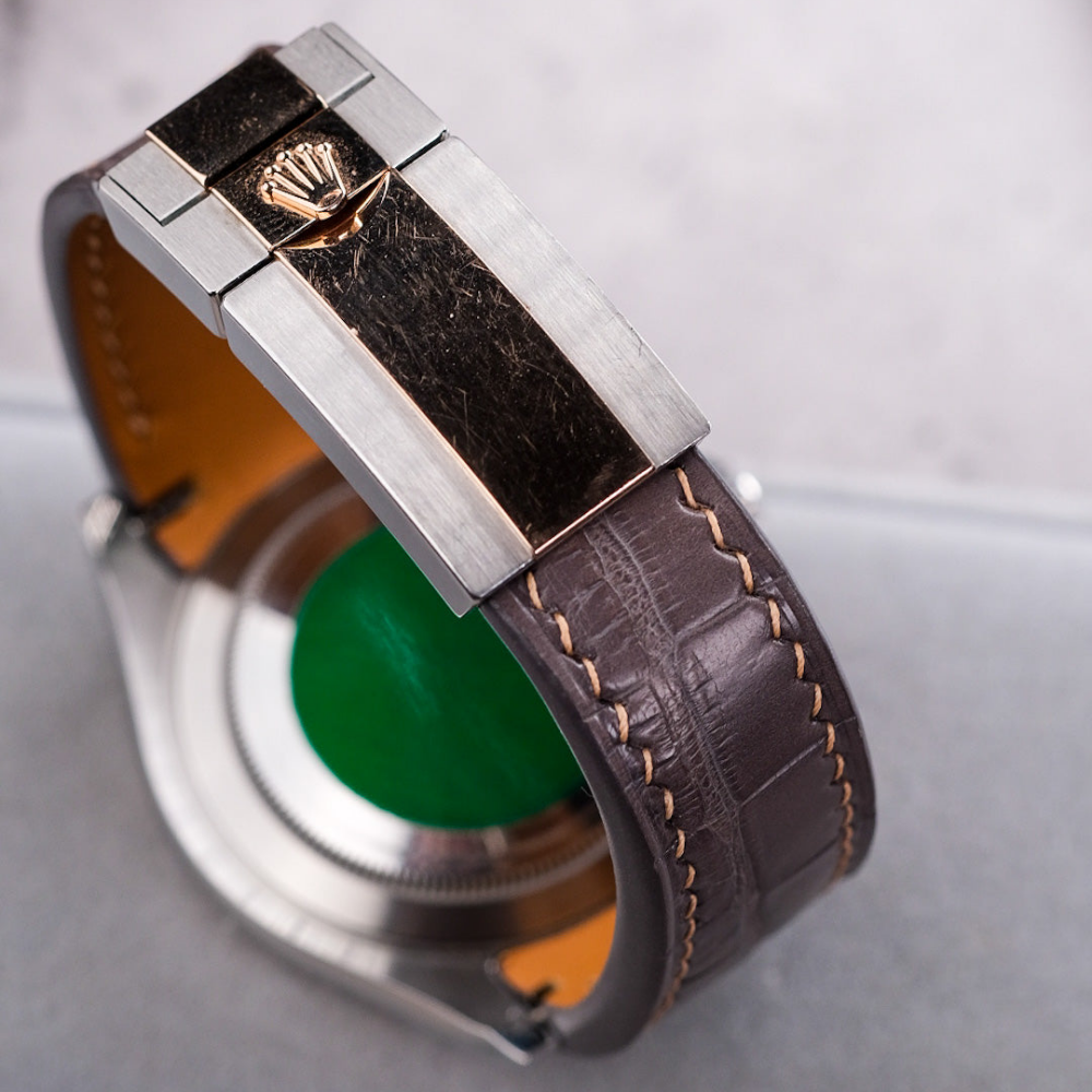 Alligator Leather Strap for Rolex Yacht-Master