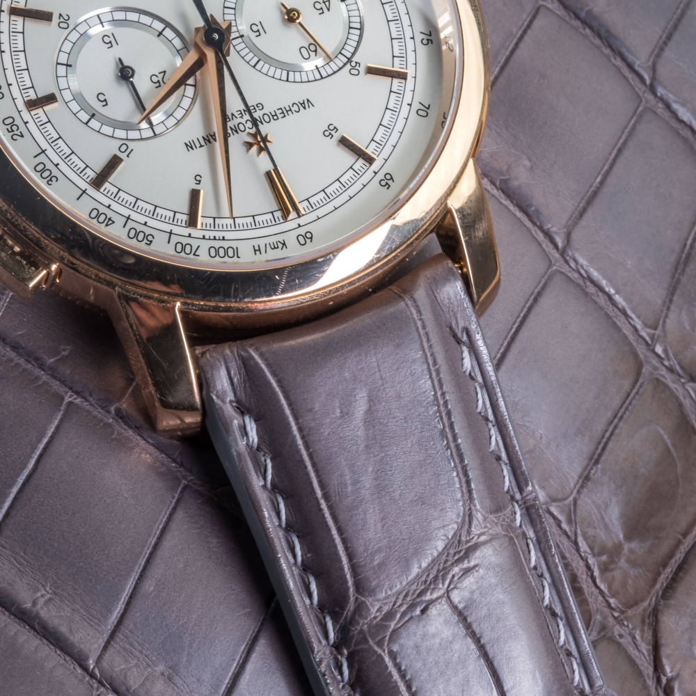 Alligator Leather Strap for Vacheron Constantin