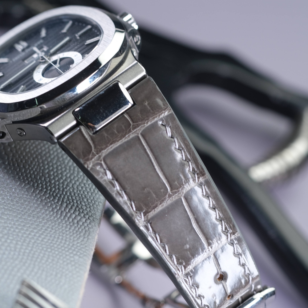 Alligator Leather Strap for Patek Philippe Nautilus