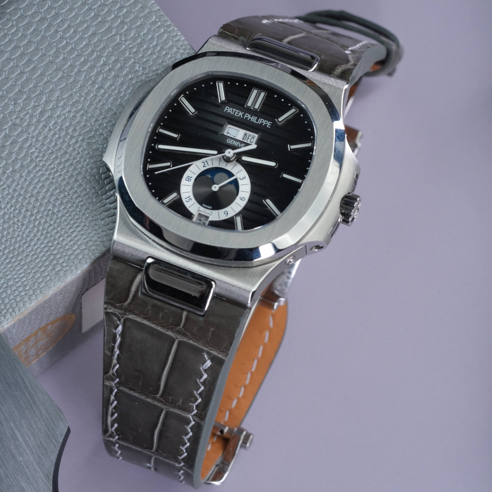 Alligator Leather Strap for Patek Philippe Nautilus