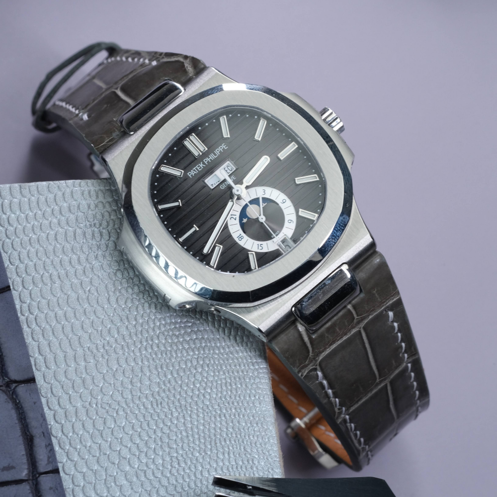 Alligator Leather Strap for Patek Philippe Nautilus