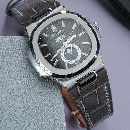 Alligator Leather Strap for Patek Philippe Nautilus