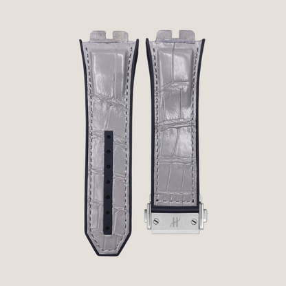 Hybrid Alligator & FKM Rubber Strap for Hublot
