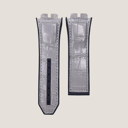 Hybrid Alligator & FKM Rubber Strap for Hublot