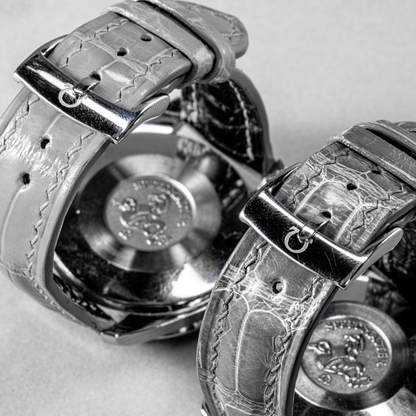 Omega Seamaster Alligator Leather Strap – Handmade Custom Fit