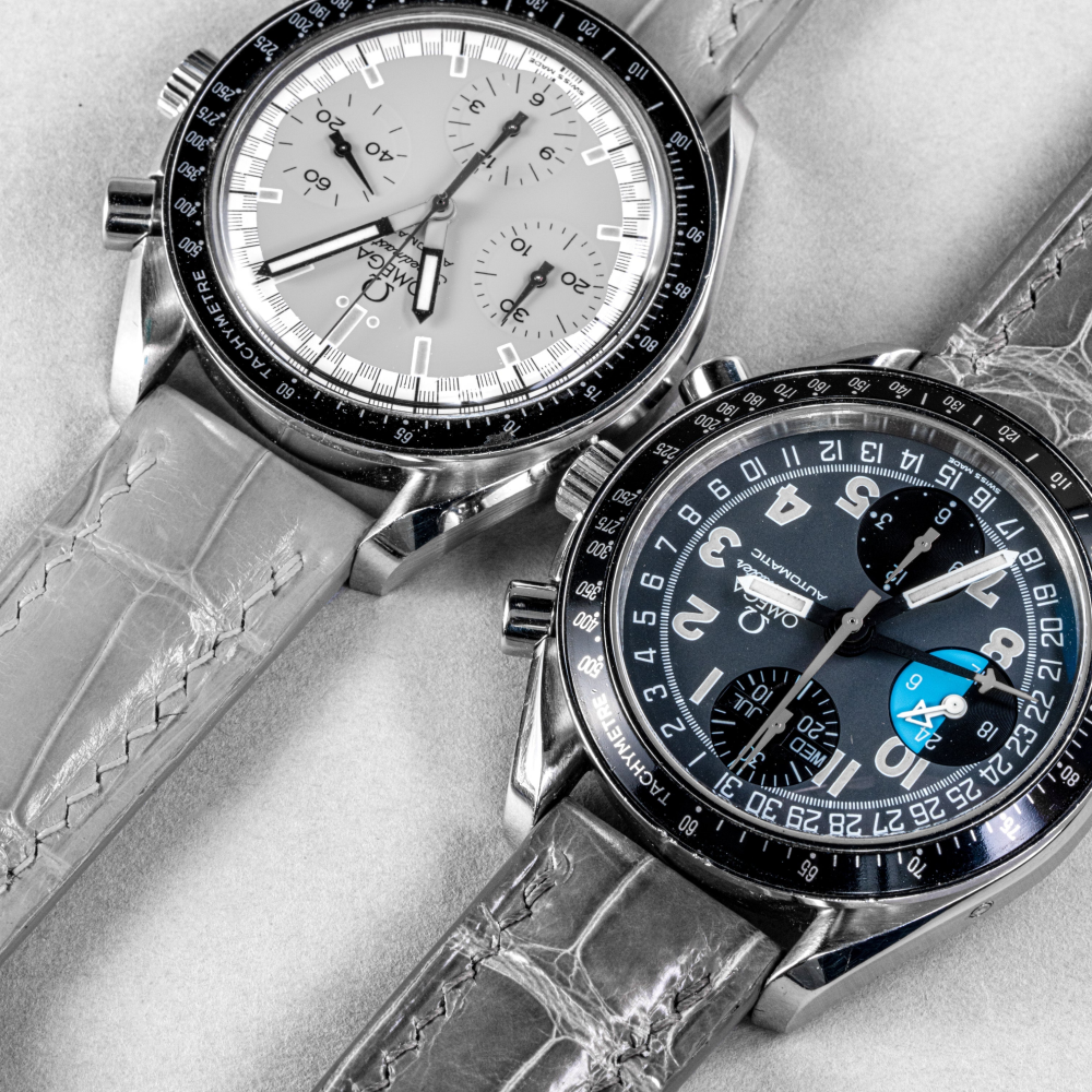 Omega Seamaster Alligator Leather Strap – Handmade Custom Fit