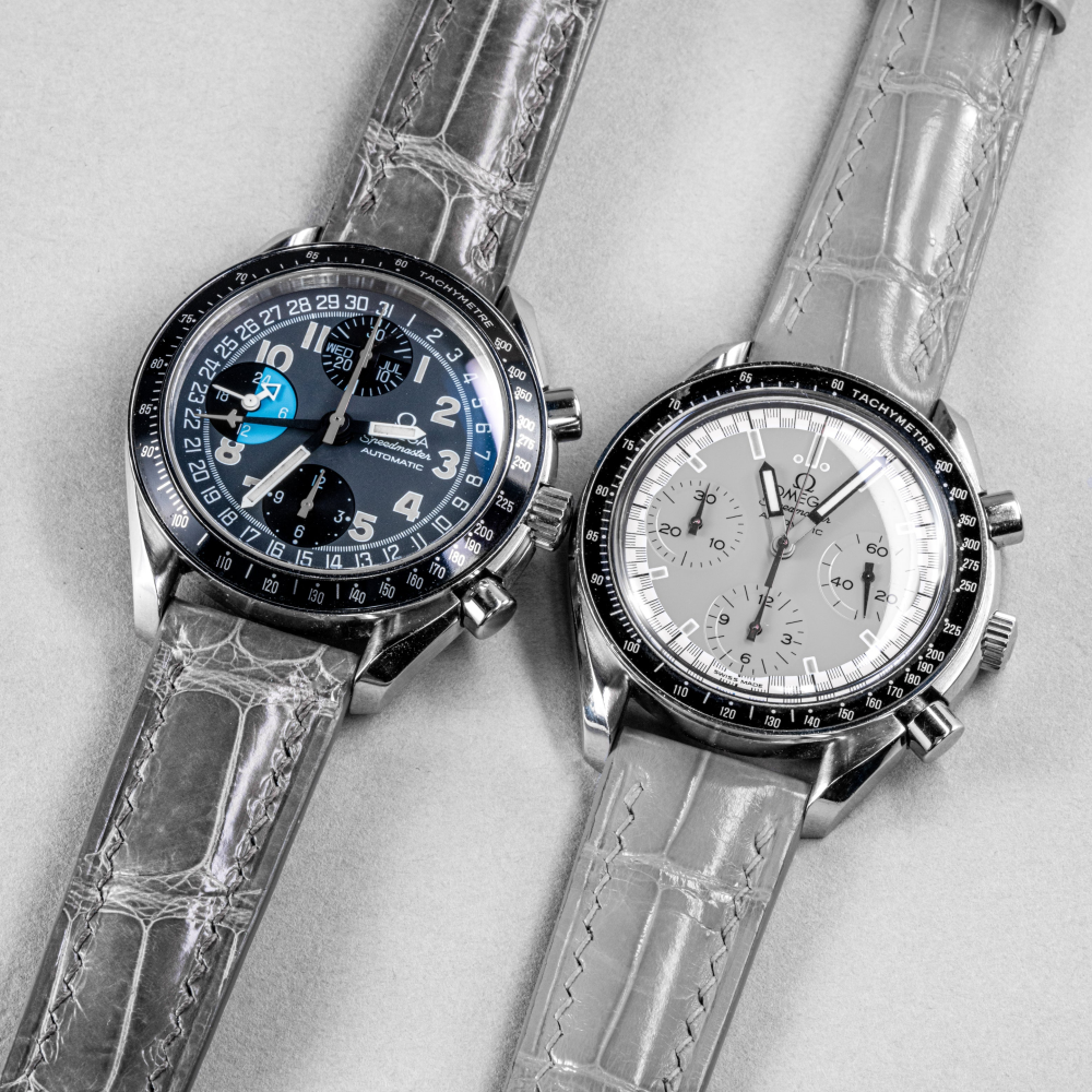 Omega Seamaster Alligator Leather Strap – Handmade Custom Fit