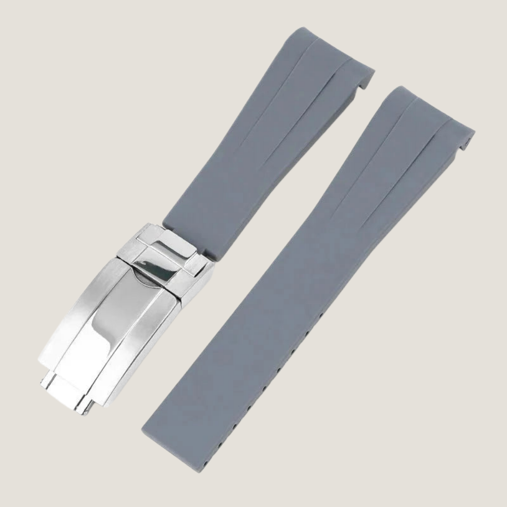 Rolex Day-Date Rubber Strap for Deployant Clasp