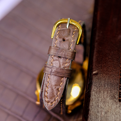 Alligator Leather Strap for Girard-Perregaux