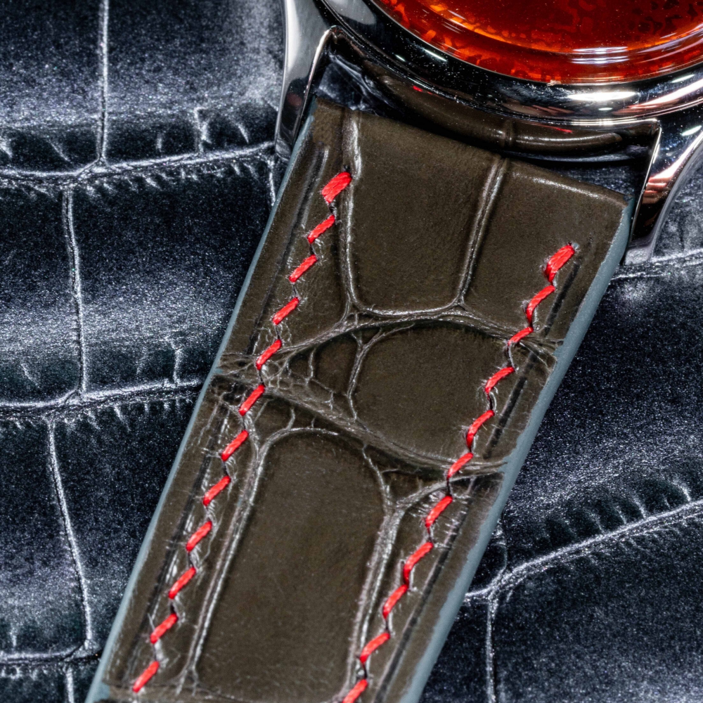 Alligator Leather Strap for Kurono Tokyo