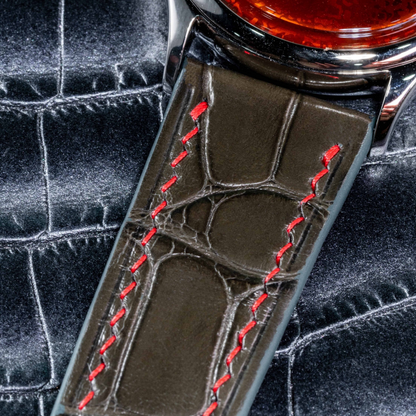 Alligator Leather Strap for Kurono Tokyo