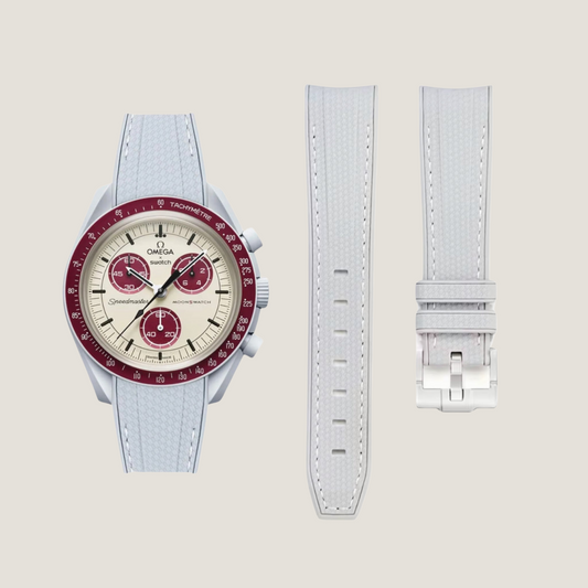 MoonSwatch Mission to Pluto FKM Rubber Strap