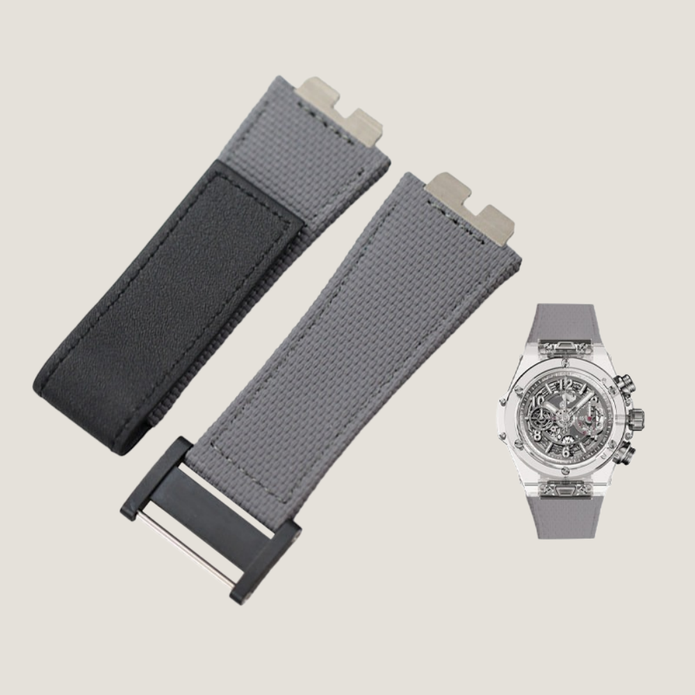 Velcro FKM Rubber Strap for Hublot