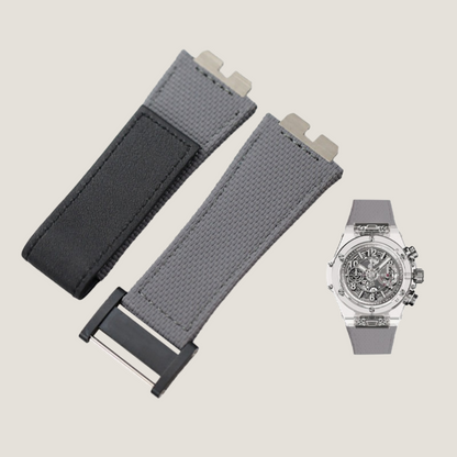 Velcro FKM Rubber Strap for Hublot