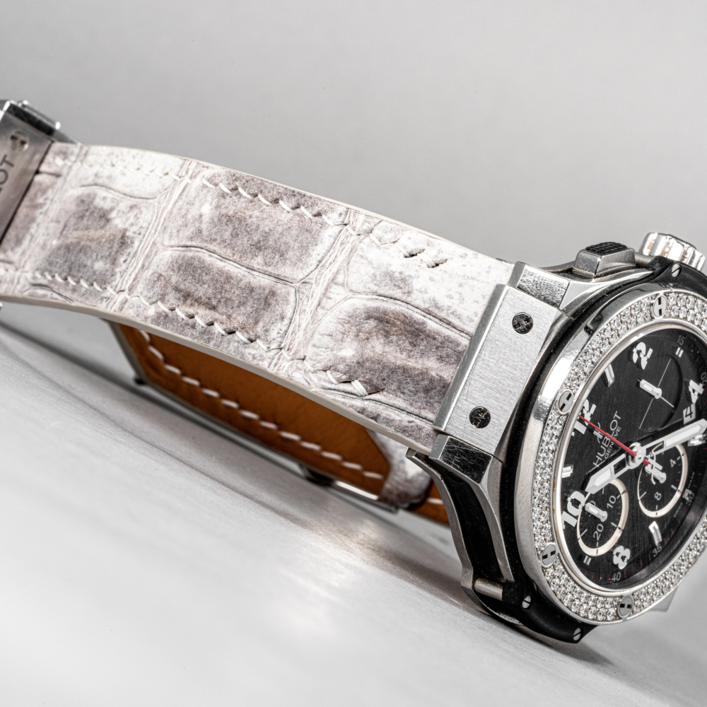 Alligator Leather Strap for Hublot Big Bang