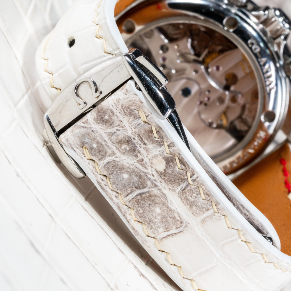 Omega De Ville Alligator Leather Strap