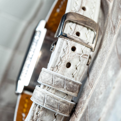 Alligator Leather Strap for Jaeger-LeCoultre Reverso