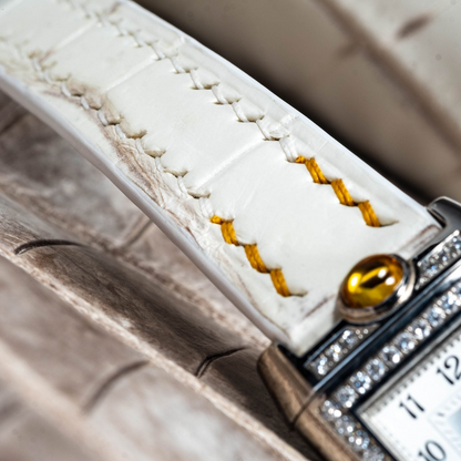 Alligator Leather Strap for Jaeger-LeCoultre Reverso