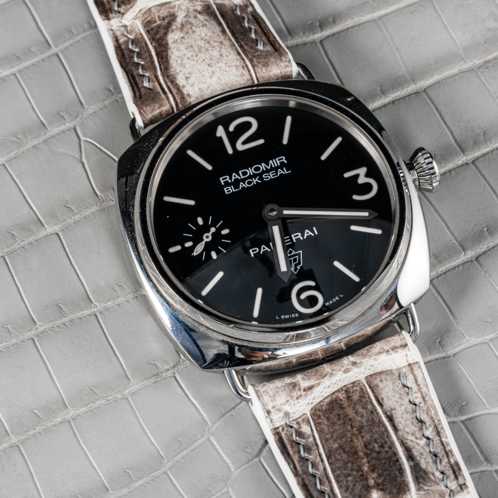 Alligator Leather Strap for Panerai Radiomir