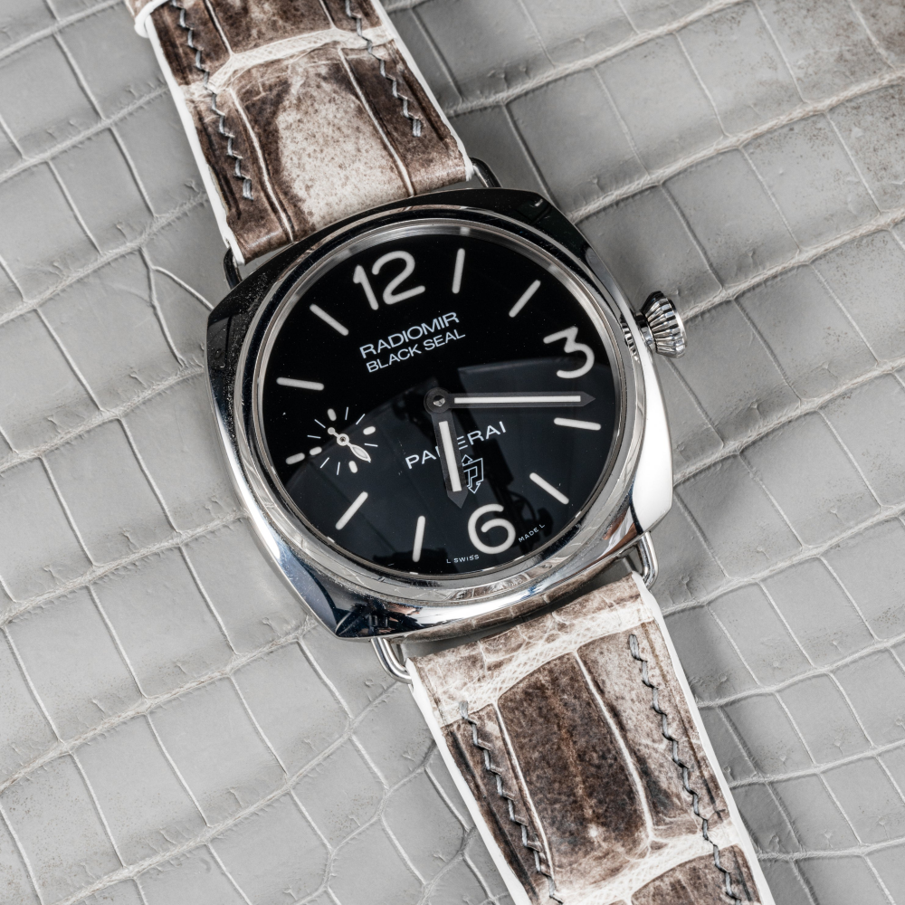 Alligator Leather Strap for Panerai Radiomir