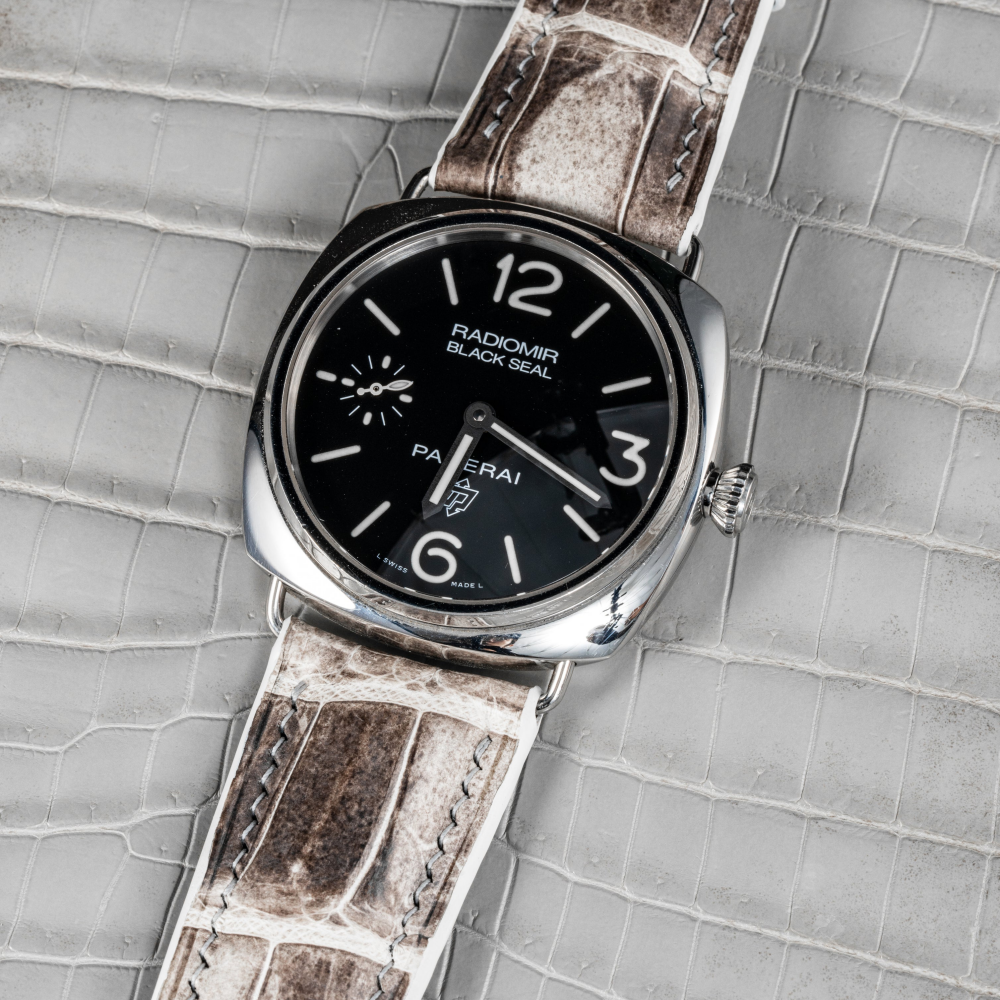 Alligator Leather Strap for Panerai Radiomir