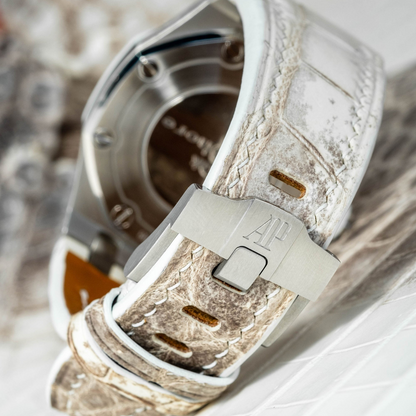 Alligator Leather Strap for AP Women's Watches