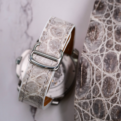 Alligator Leather Strap for Cartier Calibre