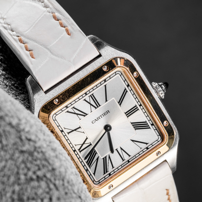 Alligator Leather Strap for Cartier Santos Dumont