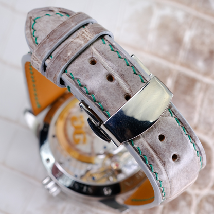 Alligator Leather Strap for Glashütte