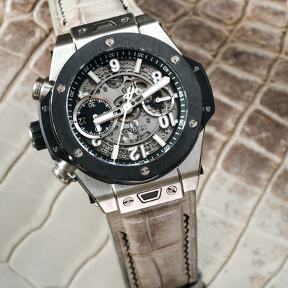 Alligator Leather Strap for Hublot Big Bang Unico