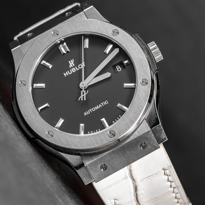 Alligator Leather Strap for Hublot Classic Fusion