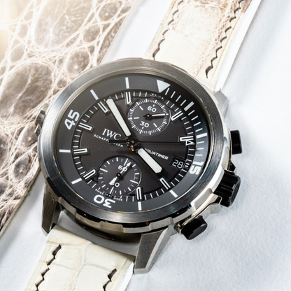 Alligator Leather Strap for IWC Aquatimer