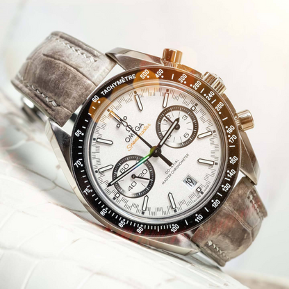 Alligator Leather Strap for Omega Speedmaster