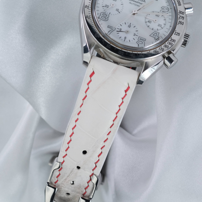 Alligator Leather Strap for Omega Speedmaster