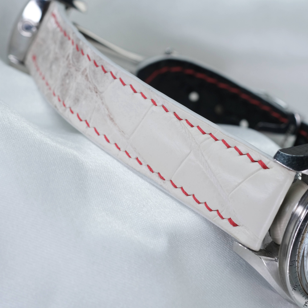 Alligator Leather Strap for Omega Speedmaster