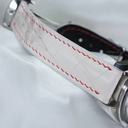Alligator Leather Strap for Omega Speedmaster