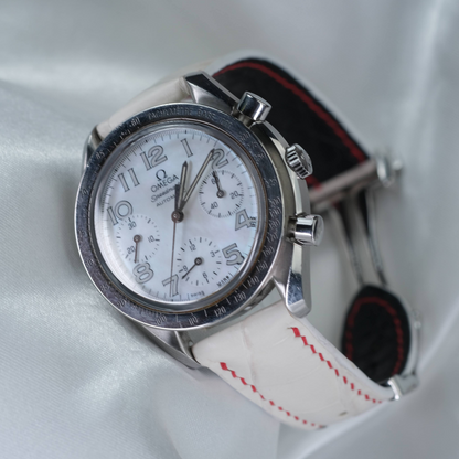 Alligator Leather Strap for Omega Speedmaster