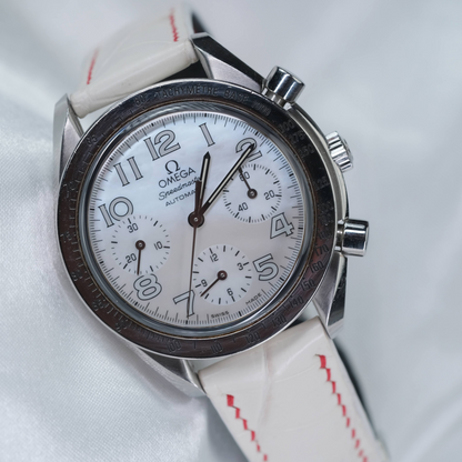 Alligator Leather Strap for Omega Speedmaster