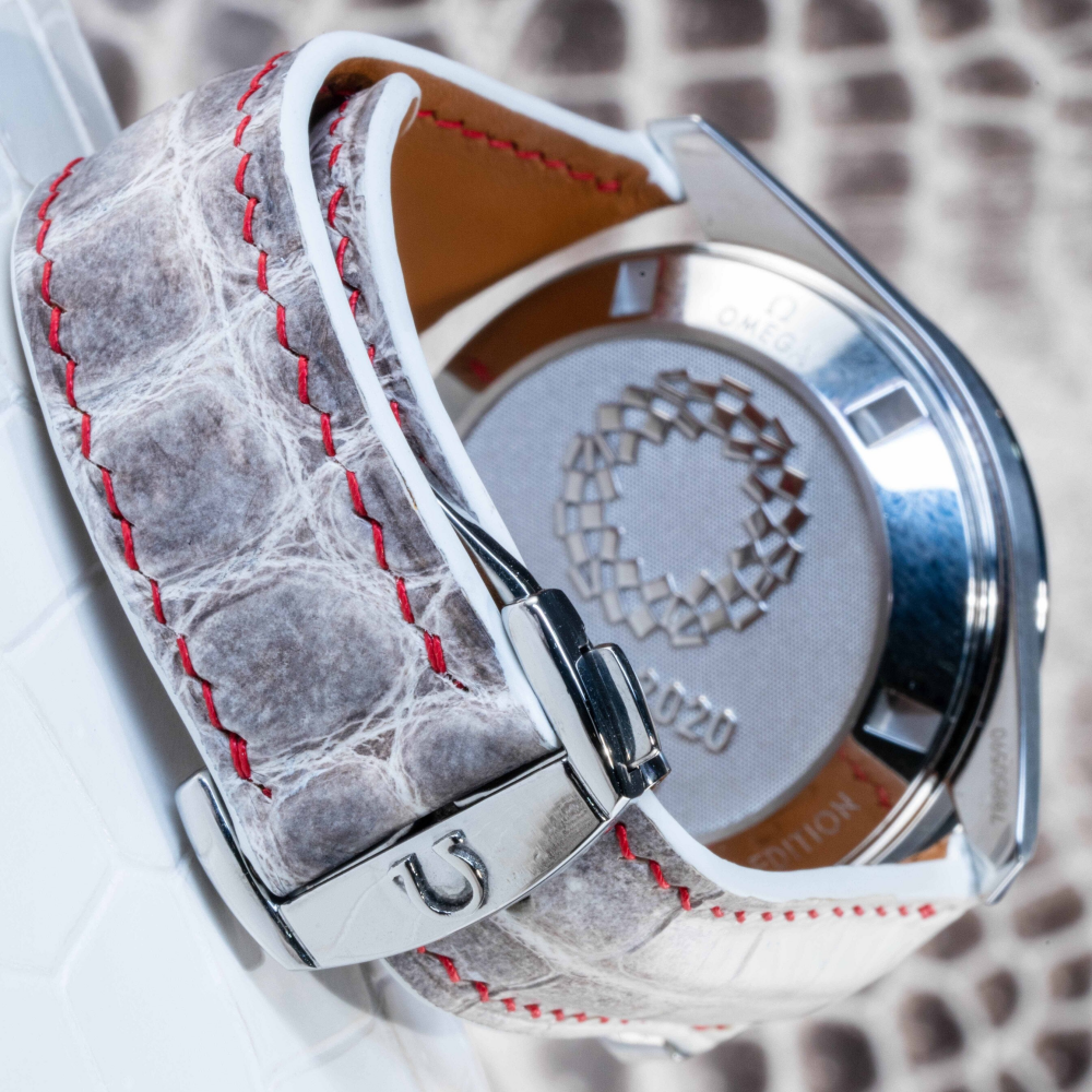 Alligator Leather Strap for Omega Speedmaster