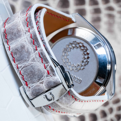 Alligator Leather Strap for Omega Speedmaster