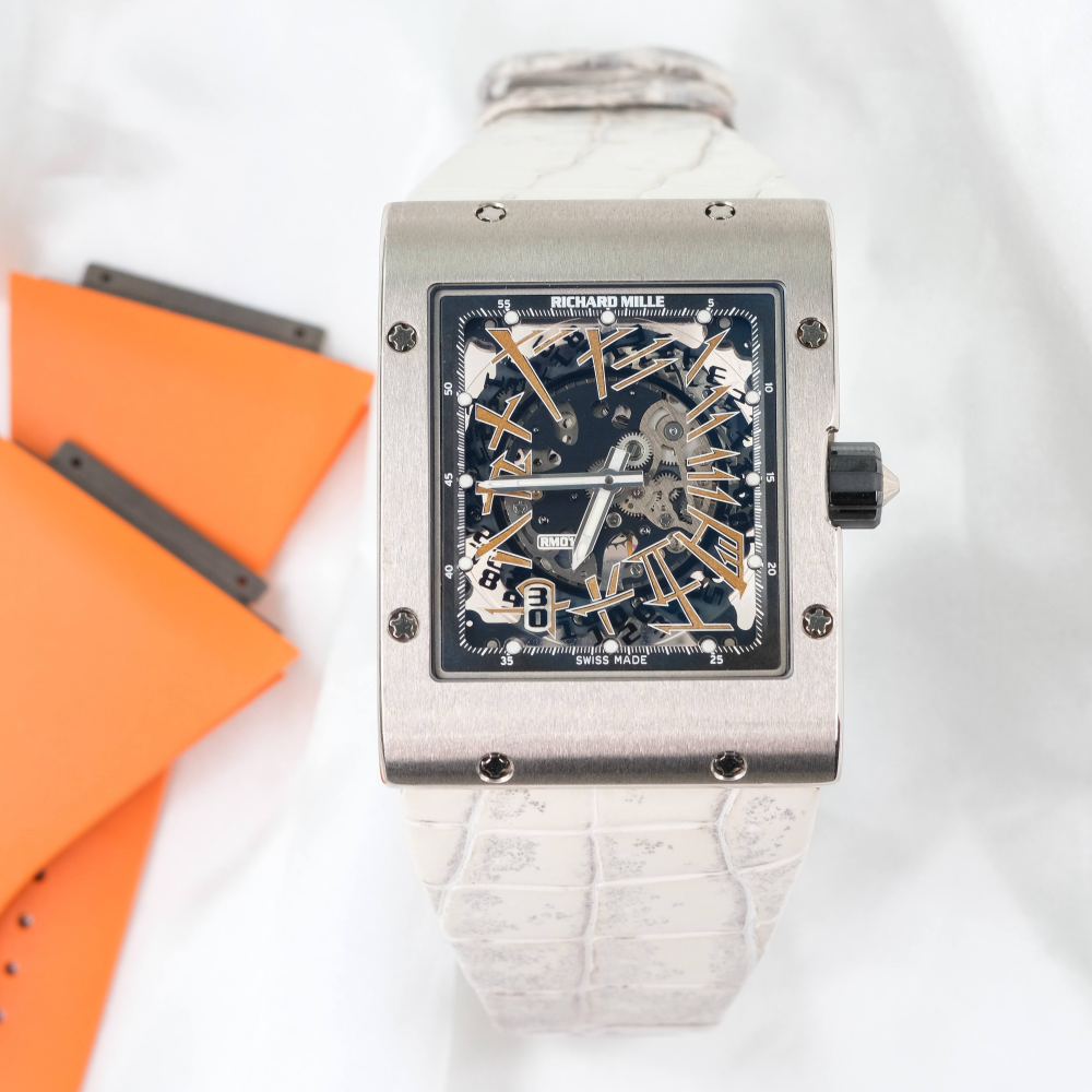 Alligator Leather Strap for Richard Mille