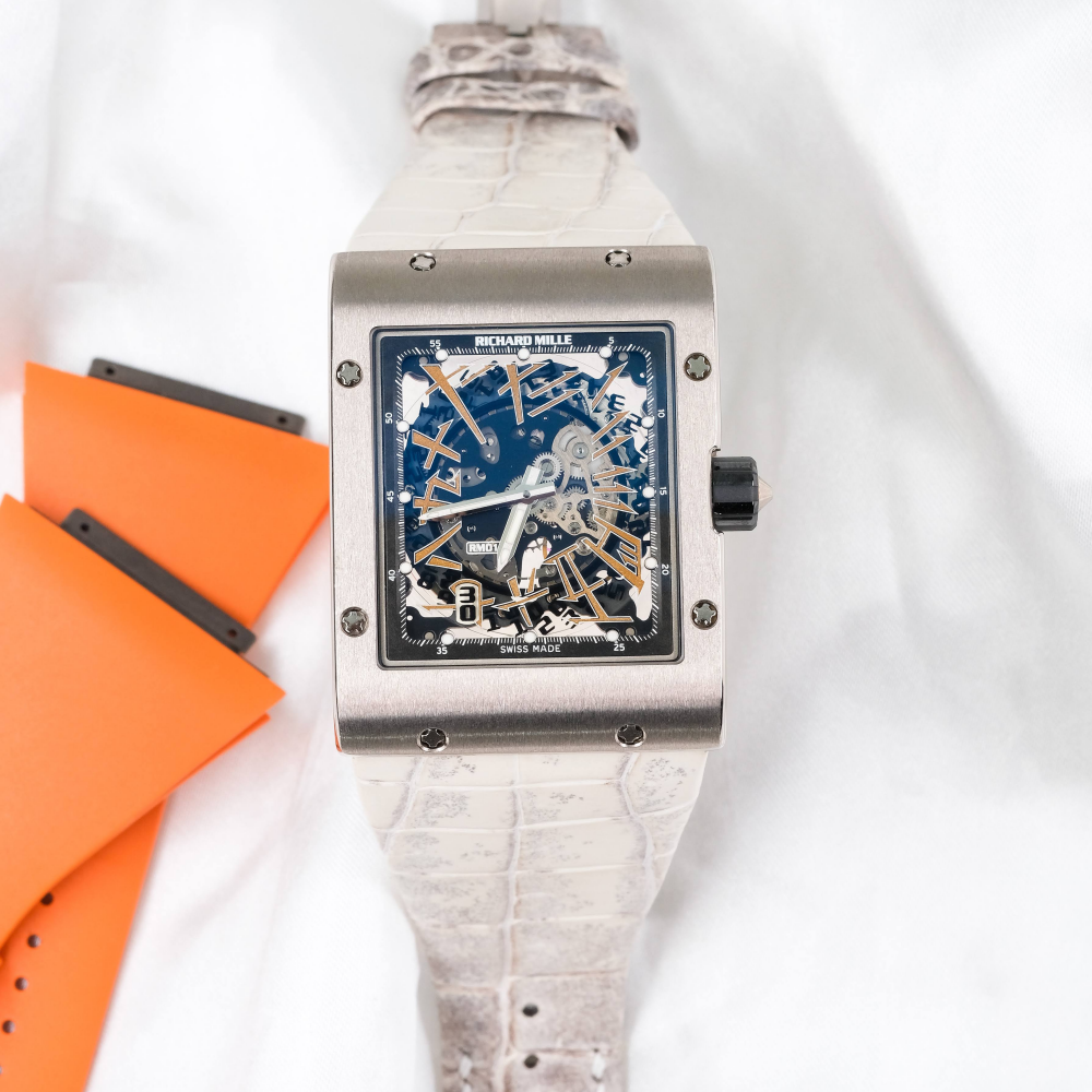 Alligator Leather Strap for Richard Mille