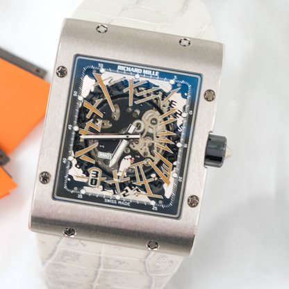 Alligator Leather Strap for Richard Mille