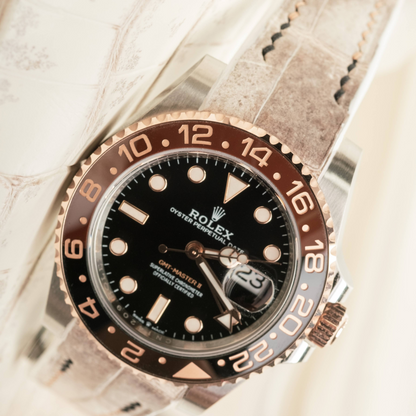 Alligator Leather Strap for Rolex GMT-Master II