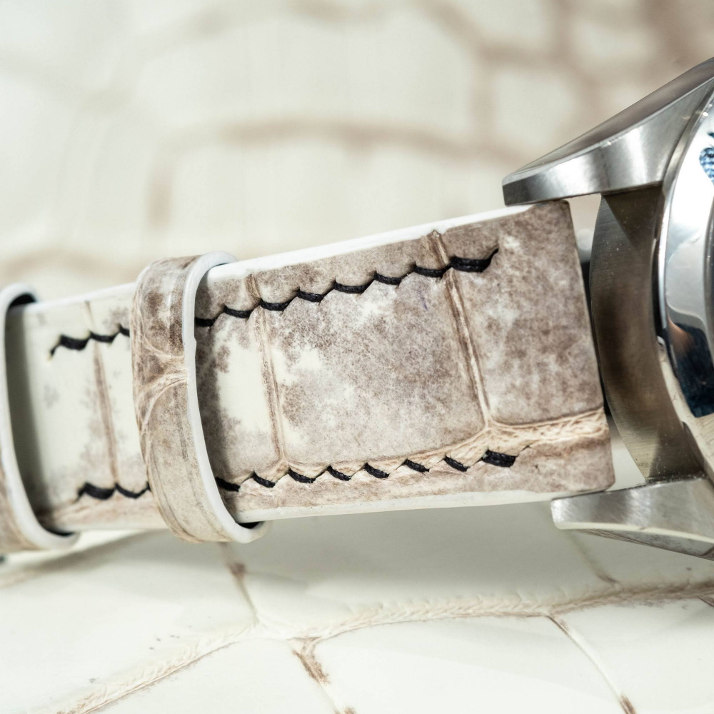 Alligator Leather Strap for Tudor Black Bay