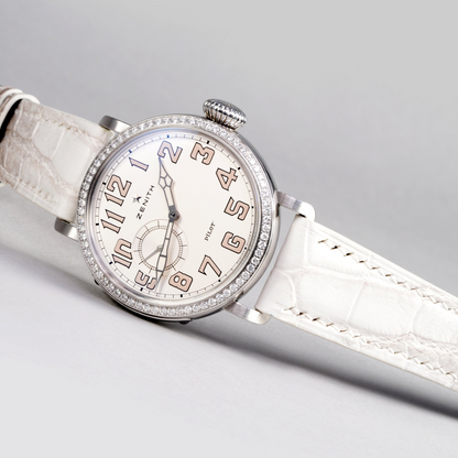 Alligator Leather Strap for Zenith