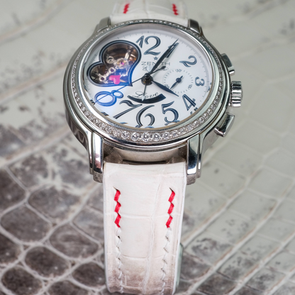 Alligator Leather Strap for Zenith