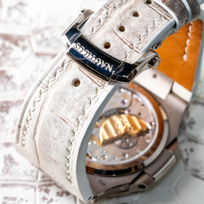 Alligator Leather Strap for Patek Philippe Nautilus