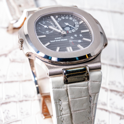 Alligator Leather Strap for Patek Philippe Nautilus